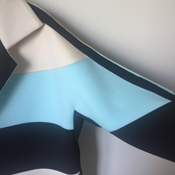 Striped Open Front Coat - Picture 3 of 8